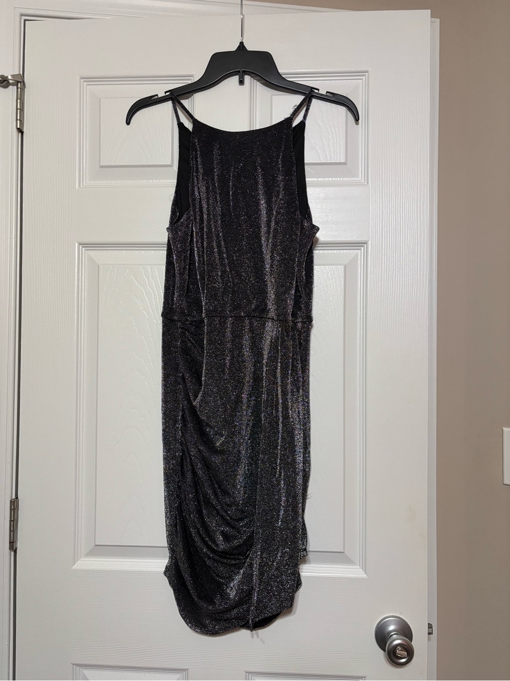 BCX Black Sparkle Midi Dress